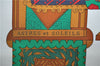 Authentic HERMES Carre 90 Scarf "ASTRES et SOLEILS" Silk Brown 3351E