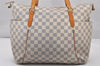 Authentic Louis Vuitton Damier Azur Totally MM Tote Bag N51262 LV 3351I