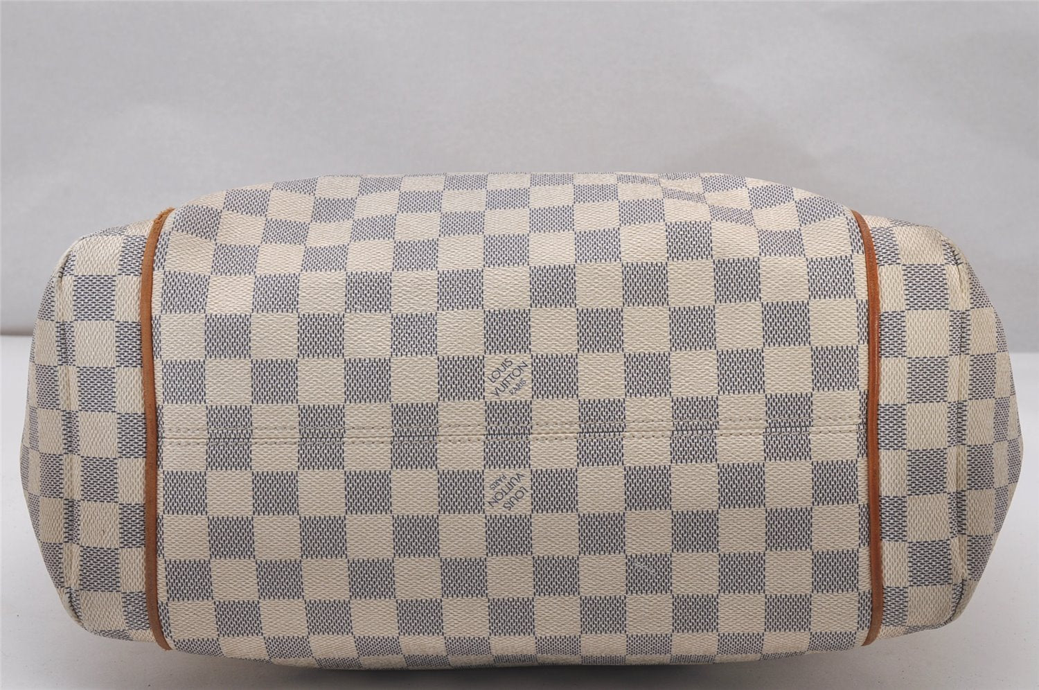 Authentic Louis Vuitton Damier Azur Totally MM Tote Bag N51262 LV 3351I