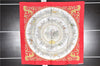 Authentic HERMES Carre 90 Scarf "LA PROMENADE DE LONGCHAMPS" Silk Red Box 3352F