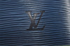 Authentic Louis Vuitton Epi Noe Bi-color Blue Green M44044 Drawstring Bag 3352I