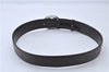 Auth GUCCI Guccissima Interlocking Belt GG Leather 85cm 33.5" 114984 Brown 3355F