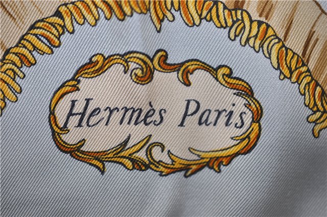 Auth HERMES Carre 90 Scarf 