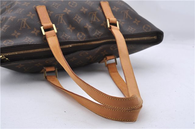 Authentic Louis Vuitton Monogram Cabas Mezzo Tote Bag M51151 LV 3358D