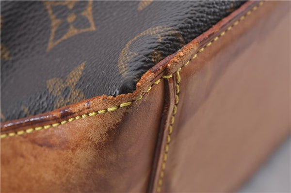 Authentic Louis Vuitton Monogram Cabas Mezzo Tote Bag M51151 LV 3358D