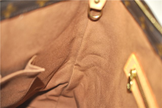 Authentic Louis Vuitton Monogram Cabas Mezzo Tote Bag M51151 LV 3358D