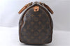 Authentic Louis Vuitton Monogram Speedy 30 Hand Bag M41526 LV Junk 3359C