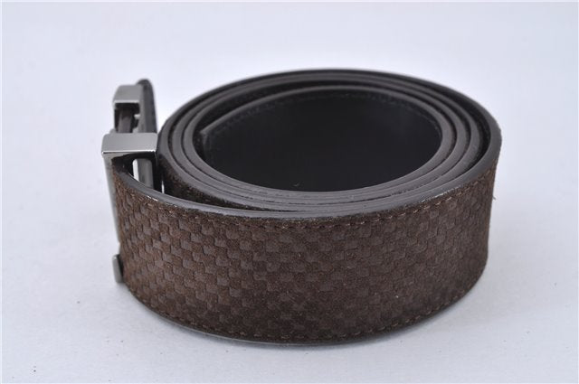 Authentic Louis Vuitton Micro Damier Ceinture LV Initial 35.4