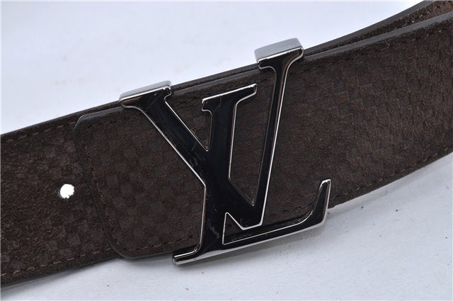 Authentic Louis Vuitton Micro Damier Ceinture LV Initial 35.4