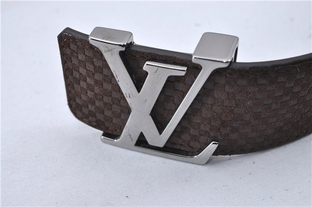 Authentic Louis Vuitton Micro Damier Ceinture LV Initial 35.4