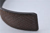 Authentic Louis Vuitton Micro Damier Ceinture LV Initial 35.4" M6876 Belt 3361F