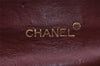 Authentic CHANEL Calf Skin Matelasse Chain Shoulder Bag Purse Black CC Box 3364I