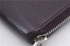 Authentic Louis Vuitton Epi Zippy Wallet Long Purple M6007K LV 3365D