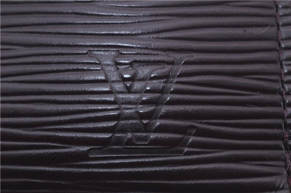 Authentic Louis Vuitton Epi Zippy Wallet Long Purple M6007K LV 3365D