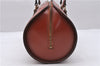Authentic Louis Vuitton Epi Soufflot Hand Bag Brown M52223 LV 3367D