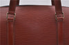 Authentic Louis Vuitton Epi Soufflot Hand Bag Brown M52223 LV 3367D