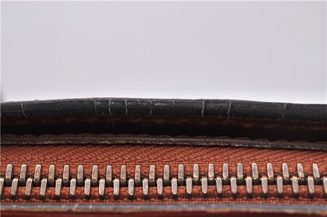 Authentic Louis Vuitton Epi Soufflot Hand Bag Brown M52223 LV 3367D