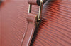 Authentic Louis Vuitton Epi Soufflot Hand Bag Brown M52223 LV 3367D