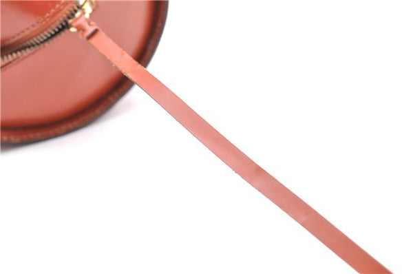 Authentic Louis Vuitton Epi Soufflot Hand Bag Brown M52223 LV 3367D