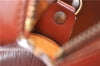 Authentic Louis Vuitton Epi Soufflot Hand Bag Brown M52223 LV 3367D
