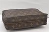 Authentic Louis Vuitton Monogram Trousse Toilette 28 Clutch Bag M47522 LV 3367E