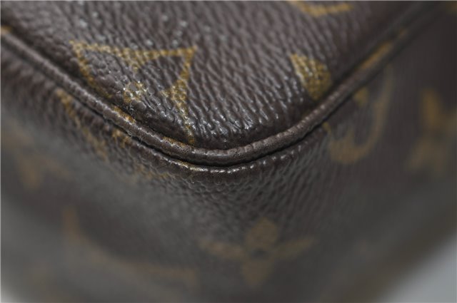 Authentic Louis Vuitton Monogram Trousse Toilette 28 Clutch Bag M47522 LV 3367E