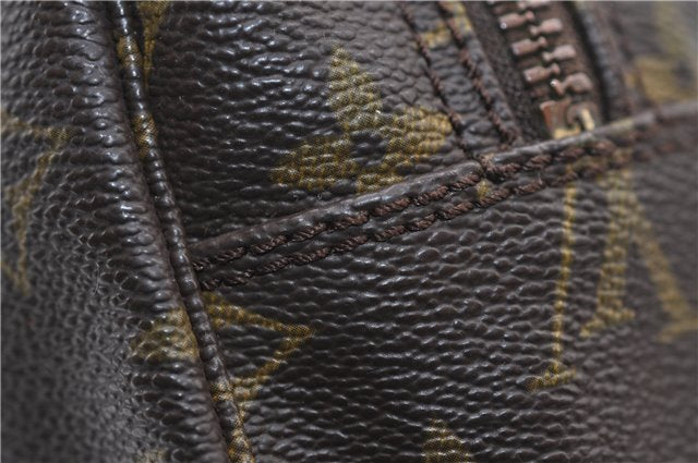 Authentic Louis Vuitton Monogram Trousse Toilette 28 Clutch Bag M47522 LV 3367E