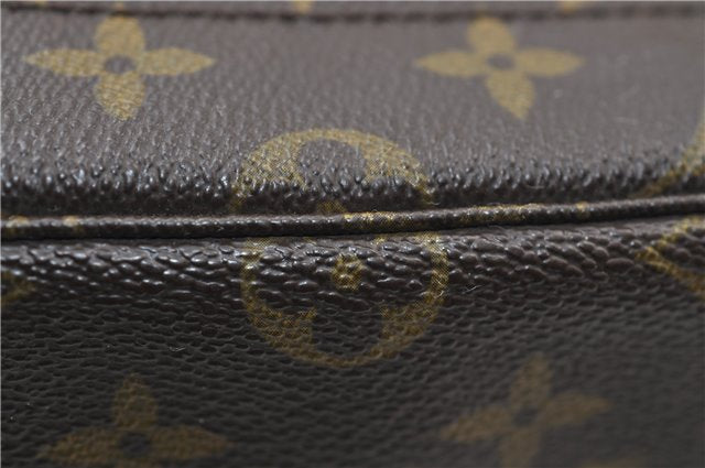 Authentic Louis Vuitton Monogram Trousse Toilette 28 Clutch Bag M47522 LV 3367E