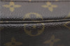 Authentic Louis Vuitton Monogram Trousse Toilette 28 Clutch Bag M47522 LV 3367E