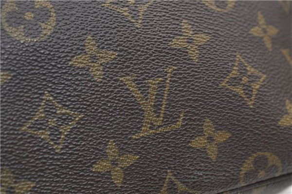 Authentic Louis Vuitton Monogram Trousse Toilette 28 Clutch Bag M47522 LV 3367E