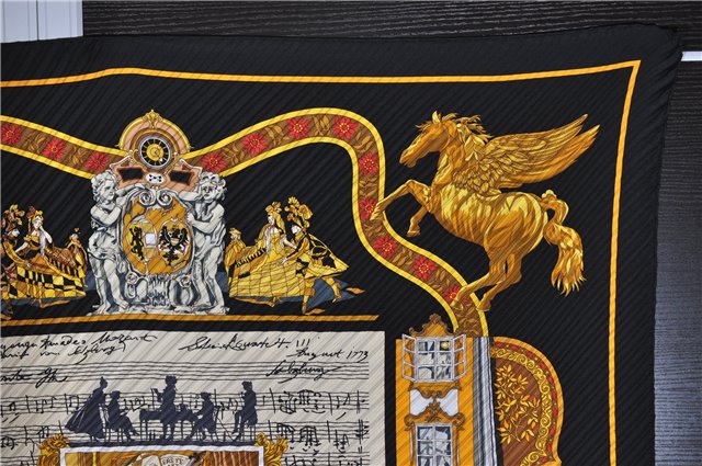 Authentic HERMES Pleats Scarf 