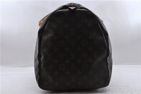 Authentic Louis Vuitton Monogram Keepall 55 Boston Bag M41424 LV 3369D