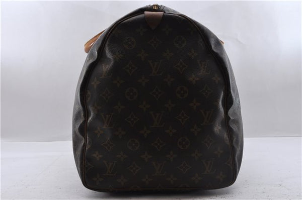 Authentic Louis Vuitton Monogram Keepall 55 Boston Bag M41424 LV 3369D