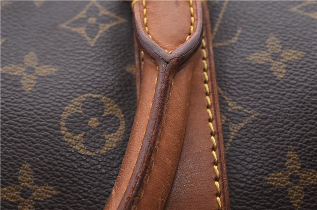 Authentic Louis Vuitton Monogram Keepall 55 Boston Bag M41424 LV 3369D