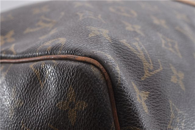 Authentic Louis Vuitton Monogram Keepall 55 Boston Bag M41424 LV 3369D