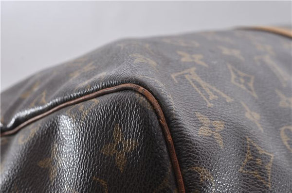 Authentic Louis Vuitton Monogram Keepall 55 Boston Bag M41424 LV 3369D