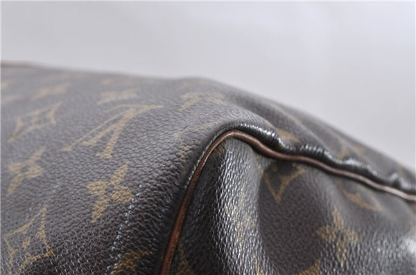 Authentic Louis Vuitton Monogram Keepall 55 Boston Bag M41424 LV 3369D