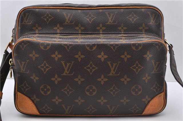 Authentic Louis Vuitton Monogram Nile Shoulder Cross Body Bag M45244 LV 3370D