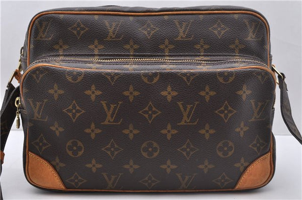 Authentic Louis Vuitton Monogram Nile Shoulder Cross Body Bag M45244 LV 3370D