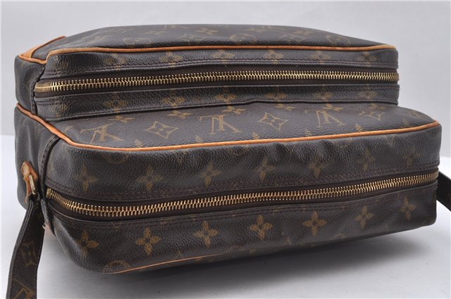 Authentic Louis Vuitton Monogram Nile Shoulder Cross Body Bag M45244 LV 3370D