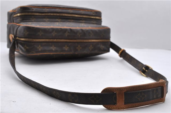 Authentic Louis Vuitton Monogram Nile Shoulder Cross Body Bag M45244 LV 3370D