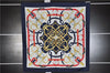 Authentic HERMES Carre 90 Scarf "Eperon d’or" Silk Navy 3370F