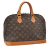 Authentic Louis Vuitton Monogram Alma Hand Bag Purse M51130 LV 3371E