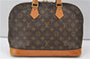 Authentic Louis Vuitton Monogram Alma Hand Bag Purse M51130 LV 3371E