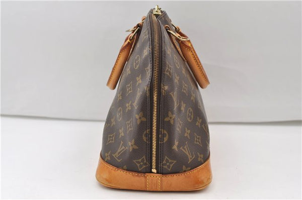 Authentic Louis Vuitton Monogram Alma Hand Bag Purse M51130 LV 3371E