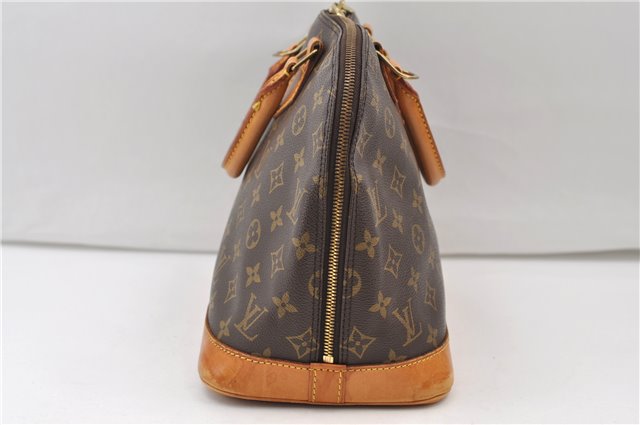 Authentic Louis Vuitton Monogram Alma Hand Bag Purse M51130 LV 3371E