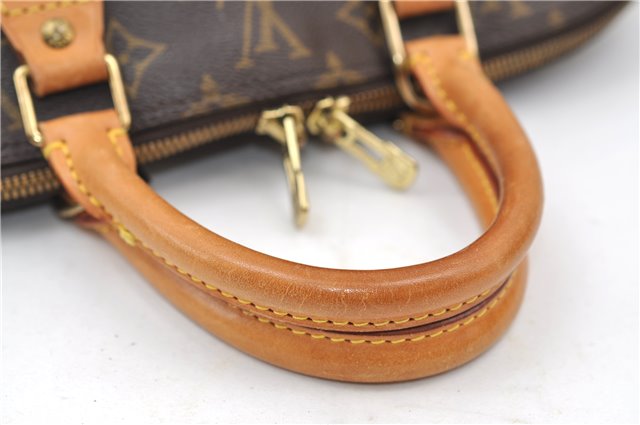 Authentic Louis Vuitton Monogram Alma Hand Bag Purse M51130 LV 3371E