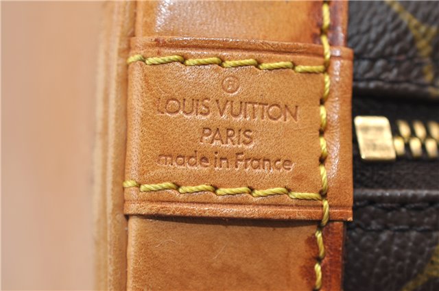 Authentic Louis Vuitton Monogram Alma Hand Bag Purse M51130 LV 3371E