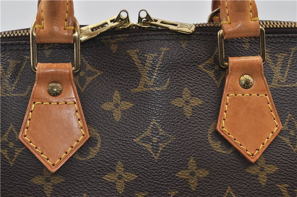 Authentic Louis Vuitton Monogram Alma Hand Bag Purse M51130 LV 3371E