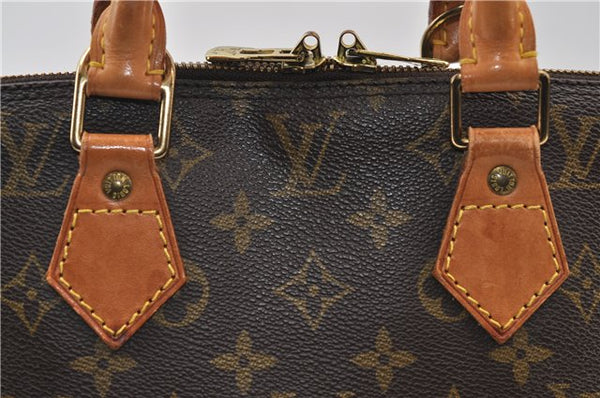 Authentic Louis Vuitton Monogram Alma Hand Bag Purse M51130 LV 3371E